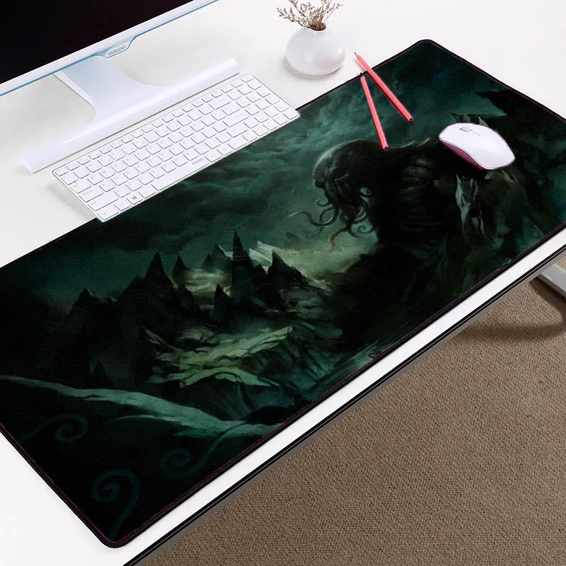 Congsipad ужас игры Cthulhu стиль морской Монстр шаблон игровой коврик для мыши резиновый коврик для компьютерной мыши коврик Pc компьютерный игровой коврик для мыши