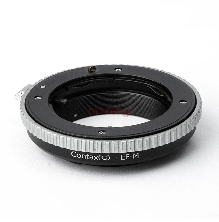 

Contax(G) Lens to EOSM EF-M Adapter Ring for EOSM/M2/M3/m6/M10 body Mirrorless camera