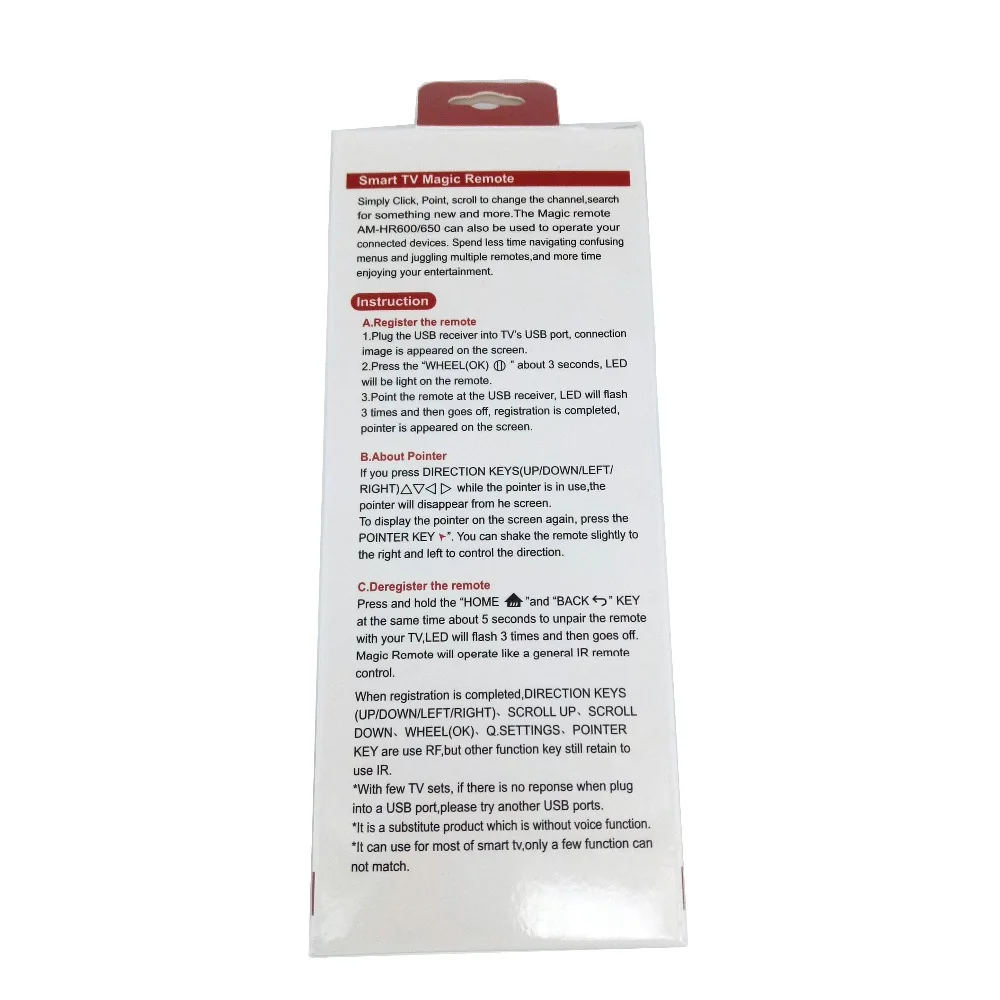 Новый AM HR600 AN MR600 Замена для LG Magic пульт дистанционного управления 42LF652v LF630V 55UF8507