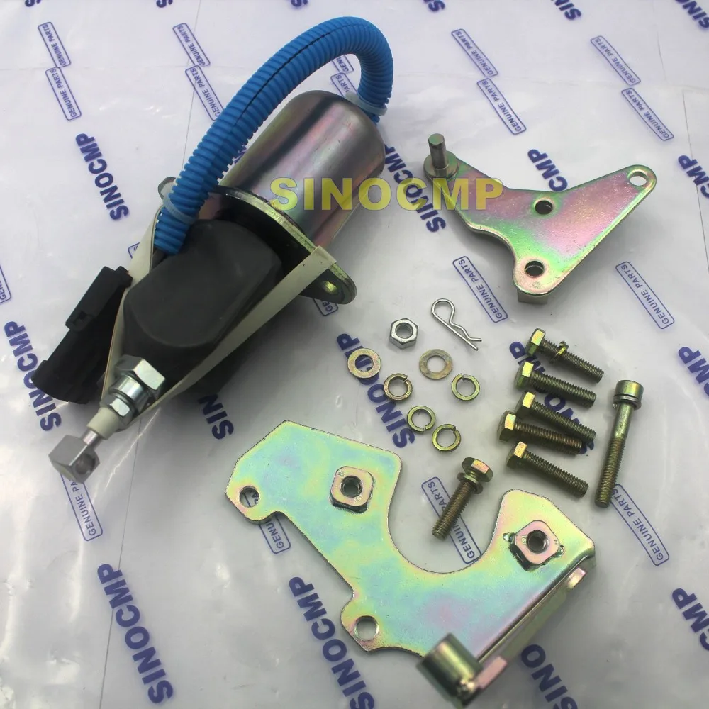 Соленоид остановки топлива 3919422 SA 4026 12 12В для экскаватора Cummins|solenoid|solenoid 12vsolenoid fuel |