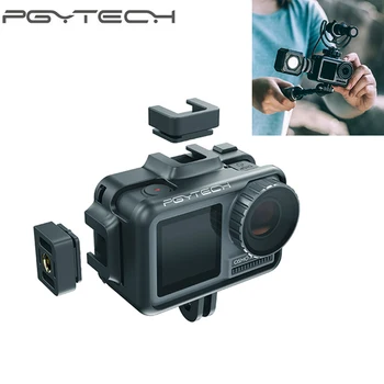 

PGYTECH DJI OSMO ACTION Camera Cage Protective Case for Youtube Video Vlogging Frame Housing Shell Cover OSMO ACTION Accessories