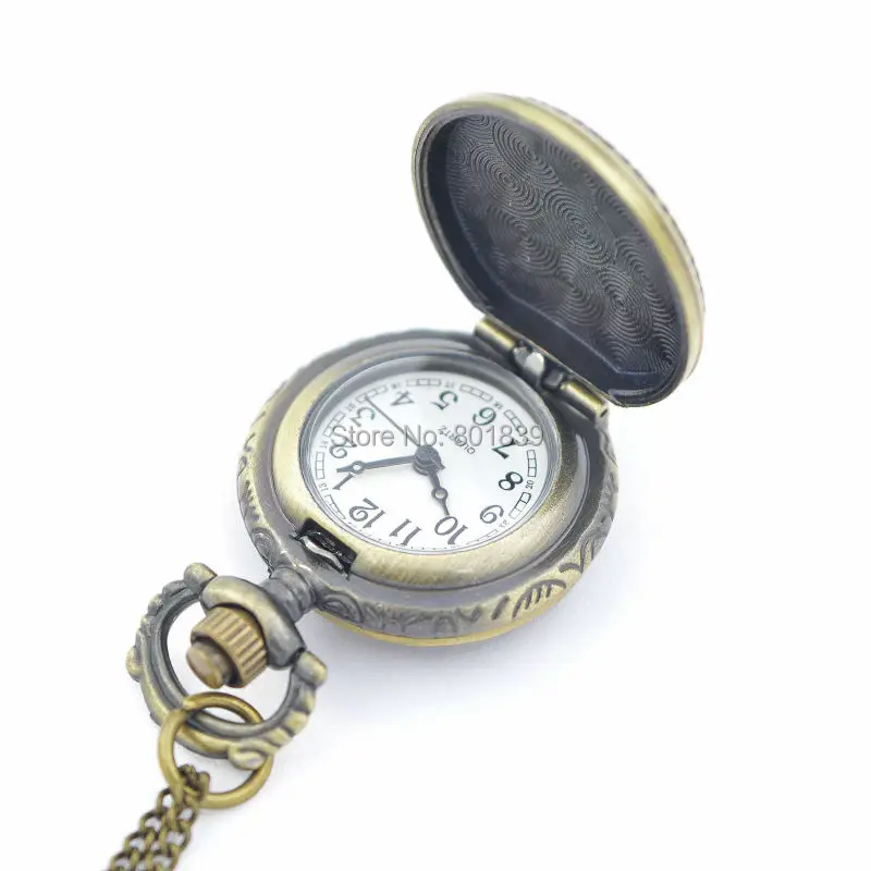Женские кварцевые часы с подвеской в виде Розы на цепочке|pocket watch|pendant pocket watchwatches