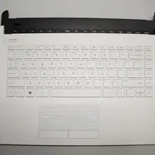 98% чехол для тачпада клавиатура черный белый для hp 14-BS 14-BW 925309-031