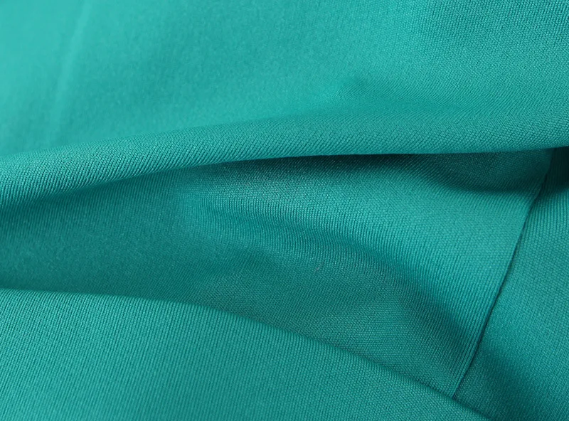 TXJRH стильный бойфренд зеленый Блейзер с надрезом воротник костюм пальто два кармана Верхняя одежда эластичная талия прямые брюки комплект