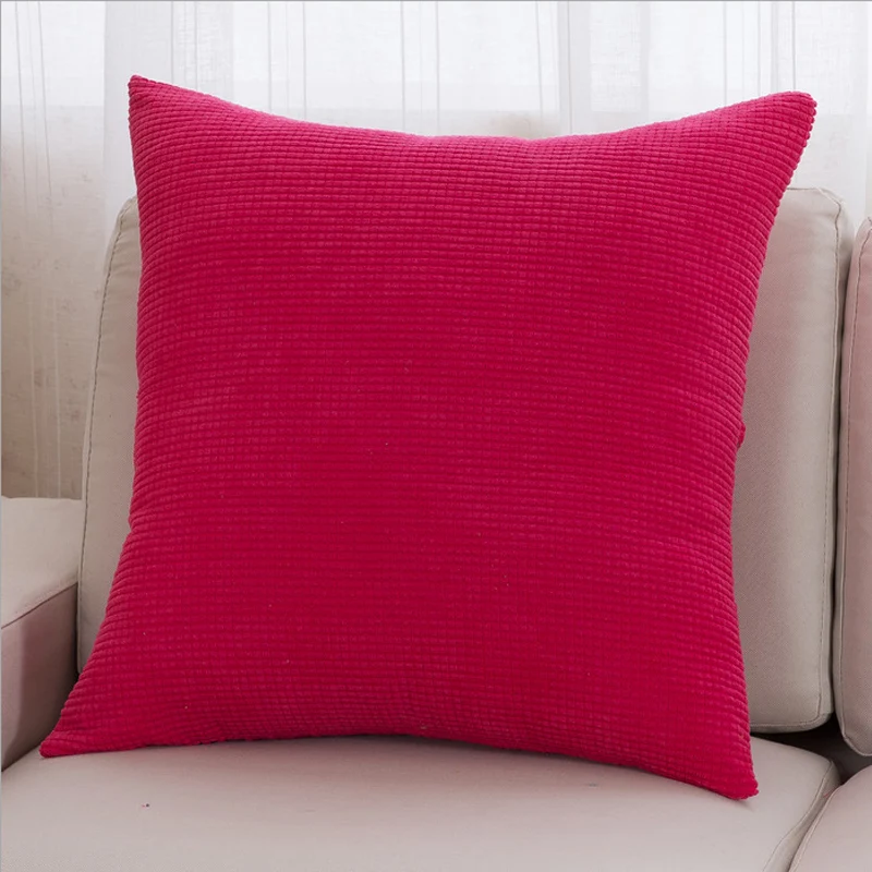 2017 Small Corn Velvet Cushion Cover Sales Good Quality Pillow