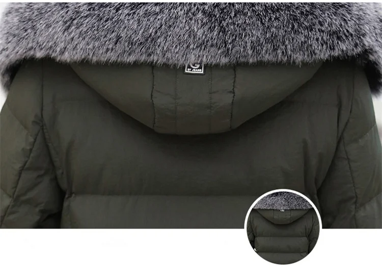 Old Ages Women Long Jackets Winter Cotton Padded Thickened Coat For Grandma Plus Size 4XL Warm Jackets Aged Ladies Overcoat CH594 (9)
