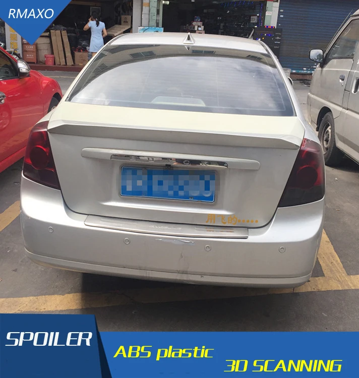 Спойлер для chevrolet optra спойлер из АБС-материала заднего крыла автомобиля задний