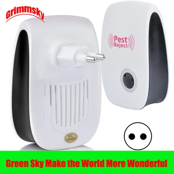 

EU/US/UK/AU plug enhanced version electronic cat ultrasonic anti mosquito insect repeller rat mouse cockroach pest repeller