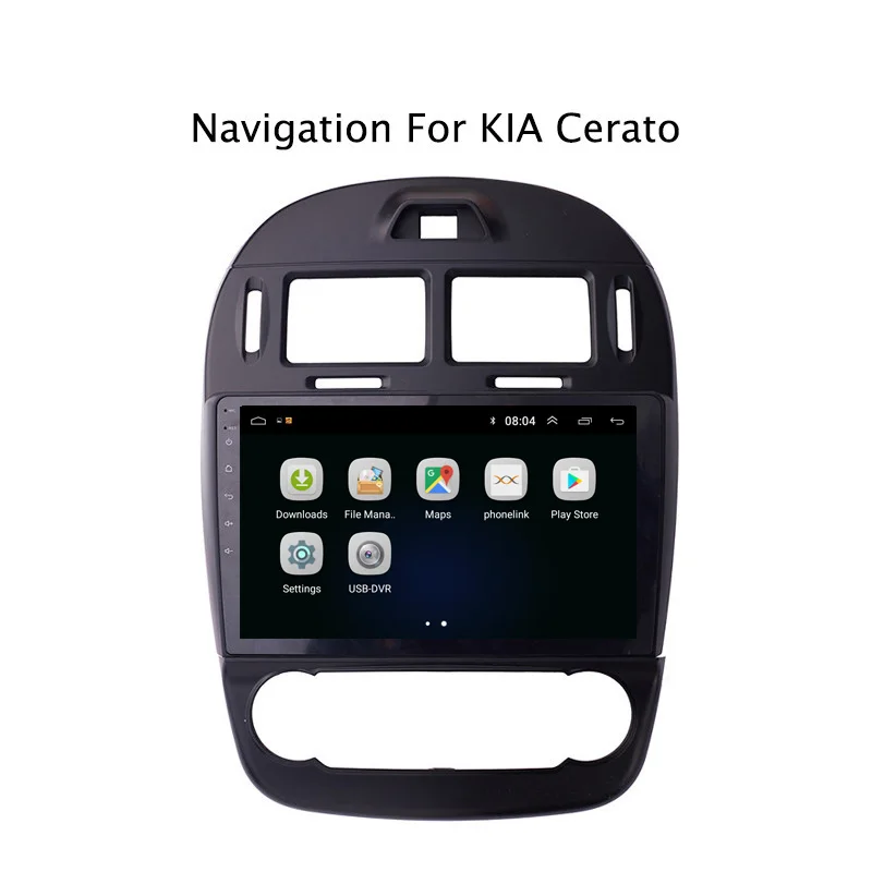 Perfect 10.1" 2.5D IPS Android 8.1 Car DVD GPS Player For Kia Cerato 2017 2018,AT Car Radio Stereo Head Unit with Navigation 1