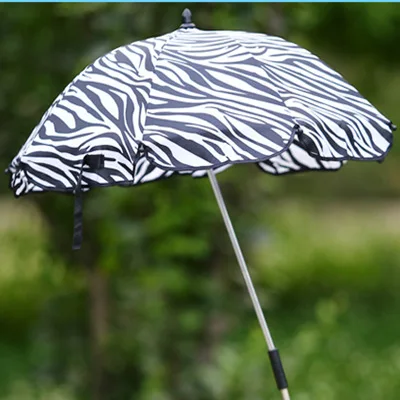 Baaobaab TCYS Baby Stroller Umbrella Also Sun Visor Sun Shade Cover for Stroller Accessories Car Seat Multifunction Cap Sun Hood - Цвет: Zebra