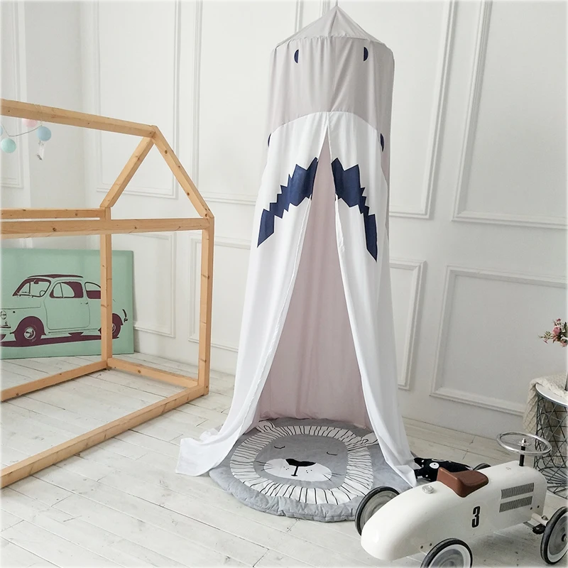 Модная большая Москитная сетка для защиты от насекомых детская кровать навес для дома/путешествия
