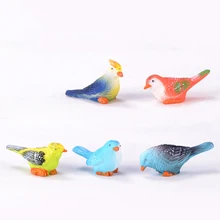 1pc Mini Resin Birds Figurines Micro Landscape Bonsai Ornaments Decorative Miniature Gift for Kids 1pc Mini Resin Birds Figurines Micro Landscape Bonsai Ornaments Decorative Miniature Gift for Kids