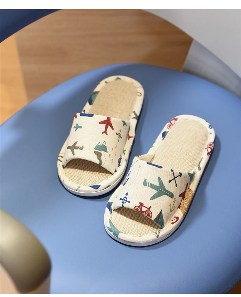 Kocotree/сезон весна-осень; детские тапочки с изображением совы из мультфильма; тапочки для мальчиков и девочек; домашняя обувь для спальни; мягкая обувь на плоской подошве для малышей