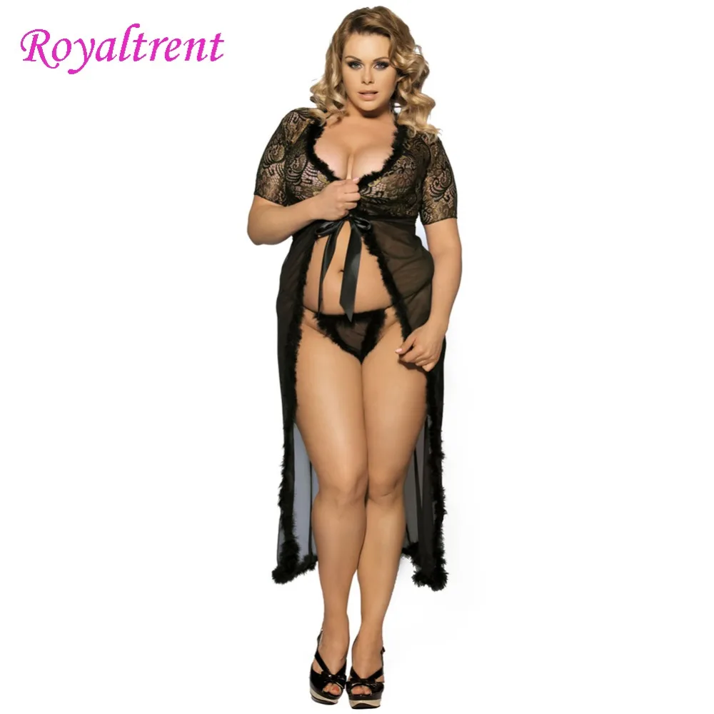 Sexy Long Nightdress Summer Straps Pajamas Sexy Lingerie Full Set Pajamas with T-back Queen Style