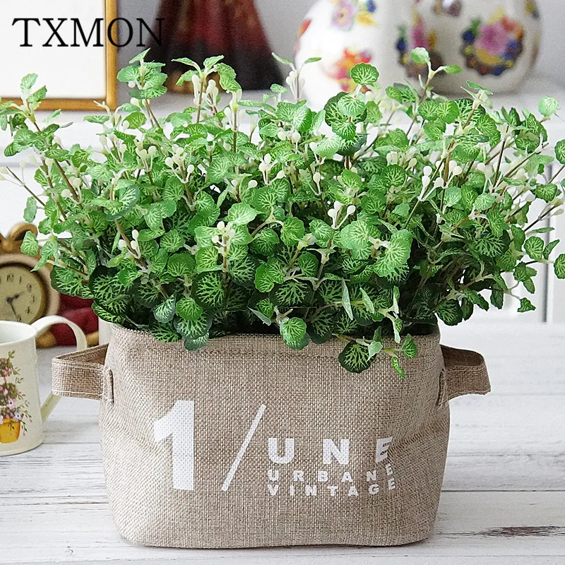 

Plant wall all kinds of decorative materials mini money leaves Hawthorn leaves simulation fake flowers home photography wedding