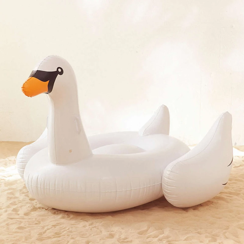 70inch-190-CM-Large-White-Swan-Inflatable-Flamingo-Water-Float-Toy-For-Kids-And-Adult-Ride (1)