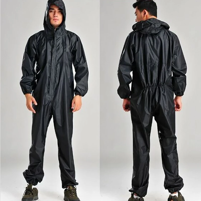 100% motorcycle Waterproof work raincoats clothes Conjoined reflective Full body safety protective clothing rain jackets suits