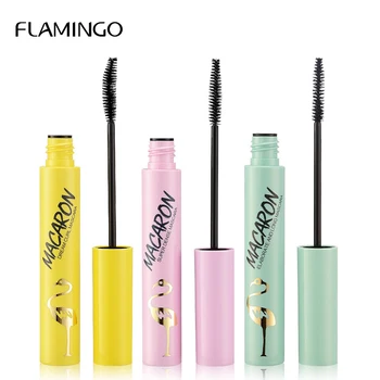 

Flamingo Mascara Waterproof Luxury Brand Cosmetics Professional Makeup Black Color Thick Lengthening Eye Lashes Cosmetics 61212