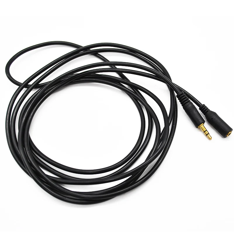 Позолоченный кабель-удлинитель для наушников, 3 метра, удлинение, 3,5 мужчин и женщин, кабель для штепсельного разъема, стереонаушника, автомобиля, AUX M/F#7