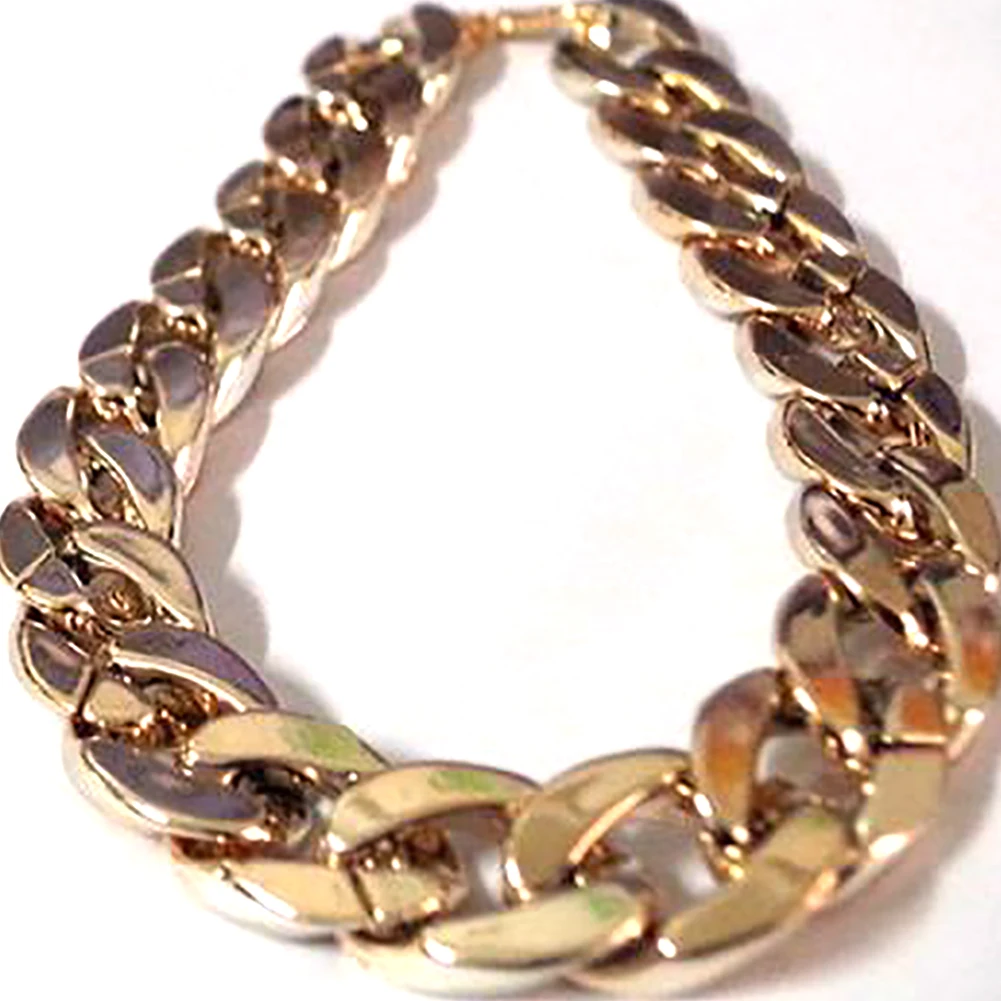 

YOTHG Pet Dog Collar, 36cm Adjustable Gold-Plated Cat Collar Dog, Chain Necklace, Necklace Chain for Dog