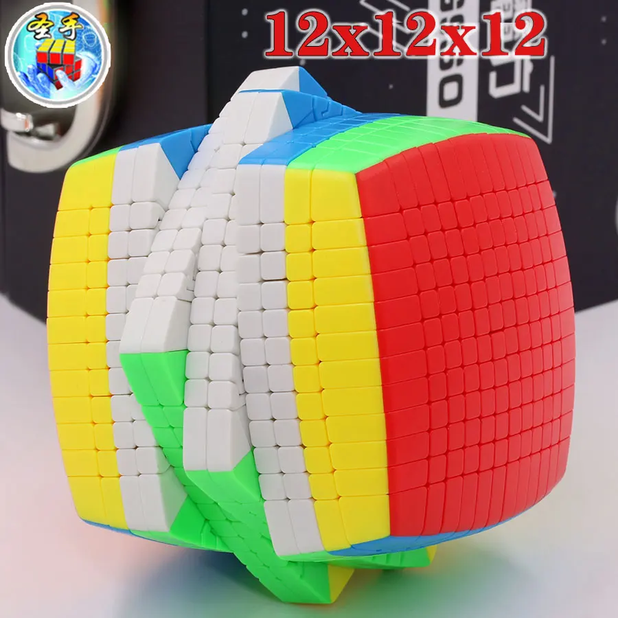 Волшебный куб 12x12x12 ShengShou SengSo cube 12x12 Подушка 10 см соревнование образовательные