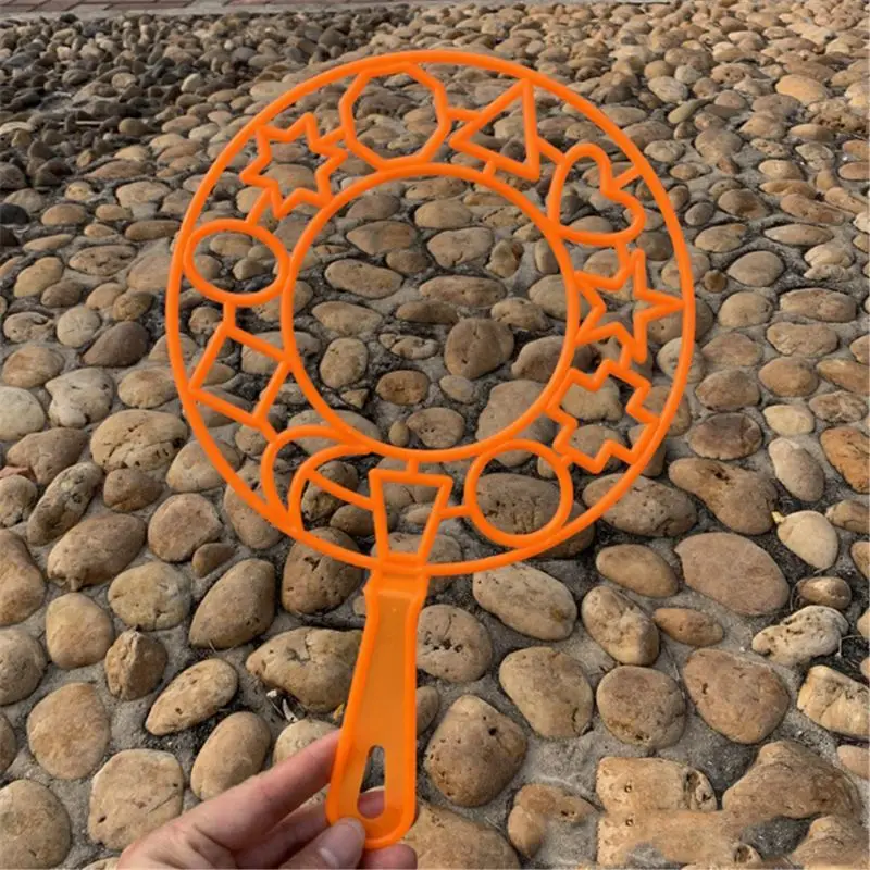 

6PCS/set Jumbo Colorful Bubble Wand Bubble Blower Toy Set For Kids Summer Outdoor Fun 7IN Y51E