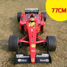 Express kapal 1:6 77 cm 4ch super besar pop F1 Formula remote model kontrol mobil balap anak mainan listrik dengan 4 x spare ban