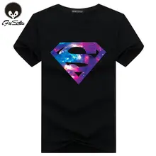 Envío de la Nueva 2016 de La Marca de Moda Camisetas para Los Hombres de Flash superman impresión masculina o cuello de hip hop camisetas de los hombres clothing S-5XL(China (Mainland))