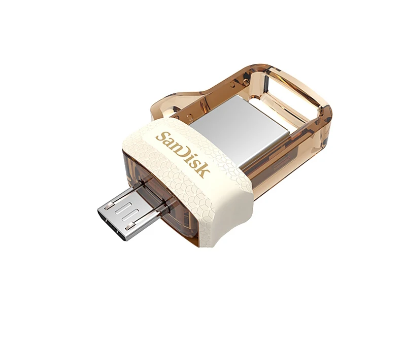 USB 3,0 SanDisk Ultra Dual OTG usb флэш-накопитель Макс 150 МБ/с./с 32 Гб ручка-накопитель для Android телефона/планшетного ПК желтая Флешка 32 Гб