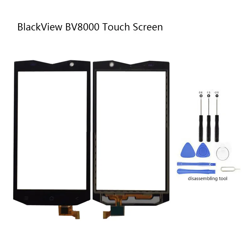 5.0 inch For Blackview BV8000 Touch Screen Digitizer Glass Original Replacement Parts black TP | Мобильные телефоны и