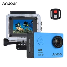 Andoer AN6000 4 K 16MP WiFi экшн Спортивная камера 1080 P Ультра дистанционное управление HD " lcd 170 широкоугольный объектив Дайвинг 40 м медленное движение