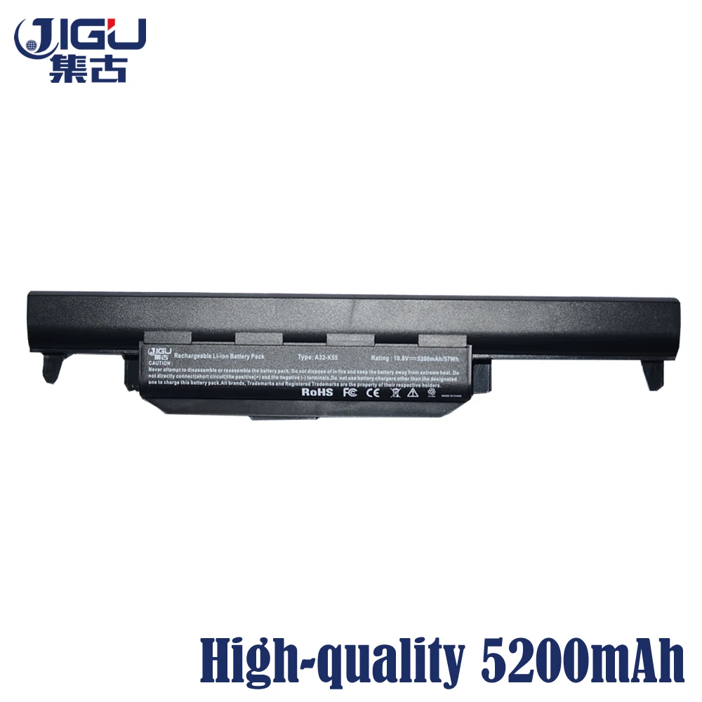JIGU Laptop Battery For Asus A32-K55 X55U X55C X55A X55V X55VDX75V X75VD X45VD X45V X45U X45C X45A U57VM U57A U57V U57VD R700VM