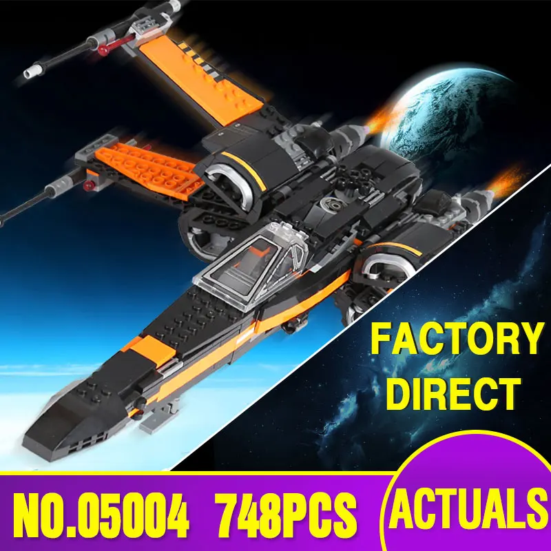 

L Model Compatible with Lego L05004 748Pcs X Fighter Models Building Kits Blocks Toys Hobby Hobbies For Boys Girls
