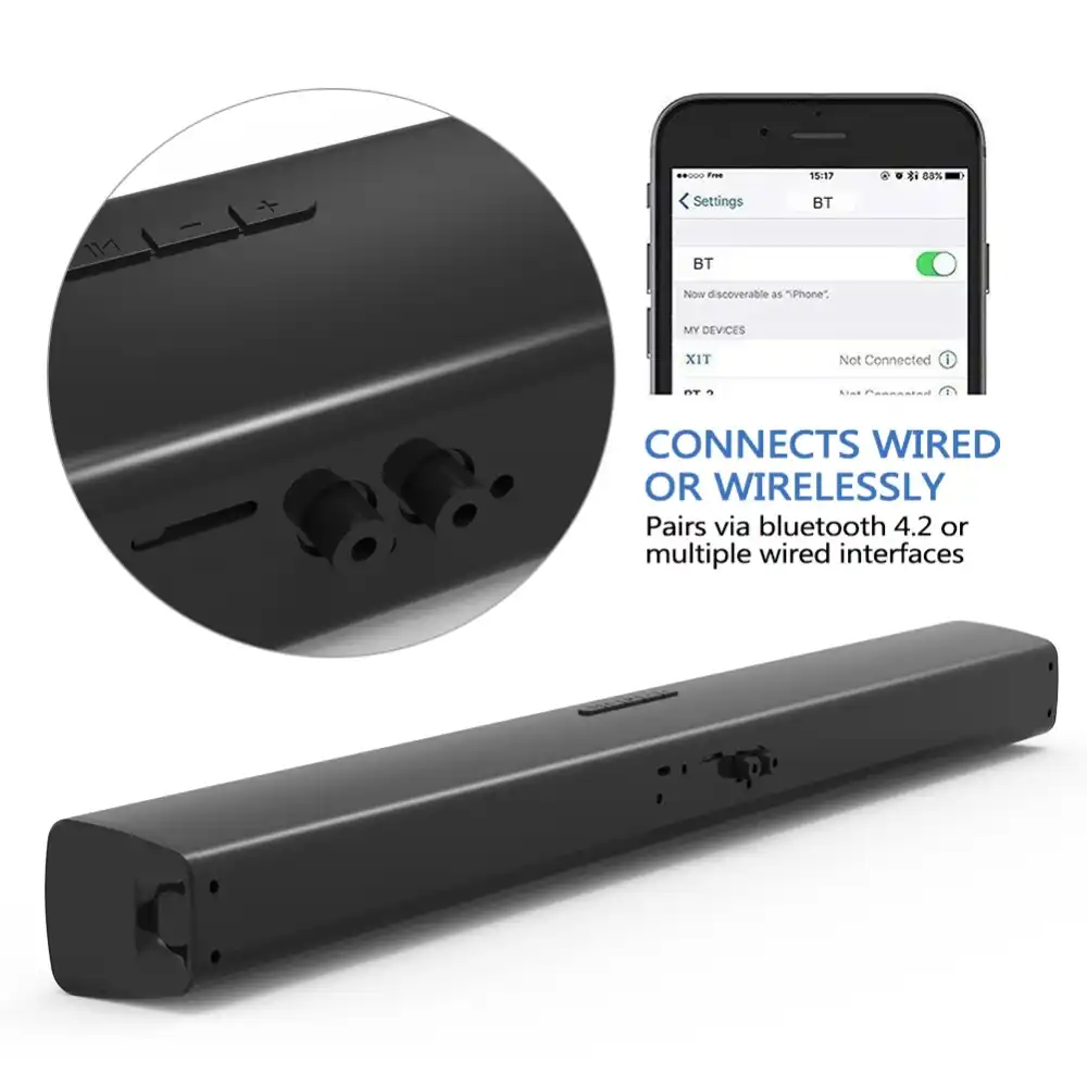 connect portable speaker to tv