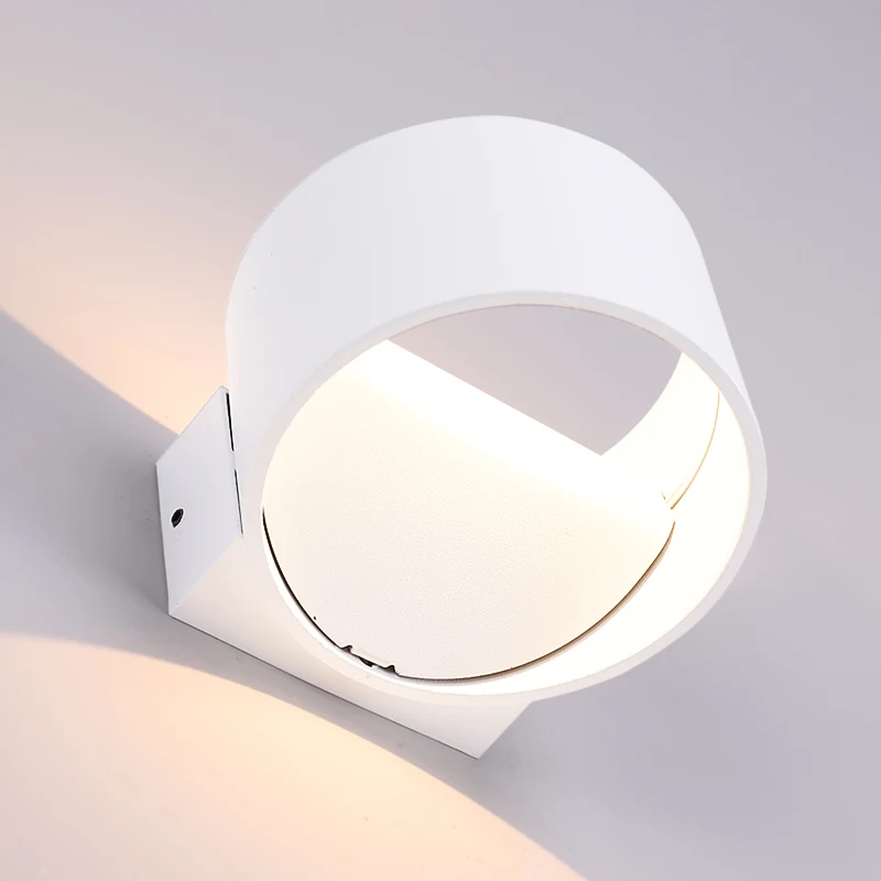 PULUOTI Surface Mounted Circular Aluminum Indoor LED Wall Lamp | Освещение