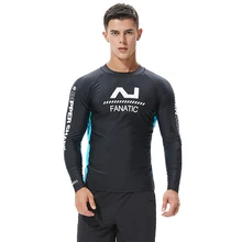 Высококачественный мужской купальник с длинным рукавом для плавания для серфинга дайвинга пляжная одежда с защитой от солнца Мужской гидрокостюм