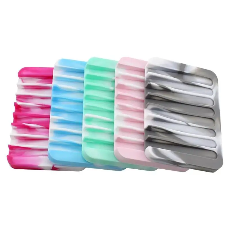 

shower soap Holder Bathroom Soap Dish Silicone Rack Soapbox Tray Plate Soap Storage Holder for Bath Shower Plate Bathroom