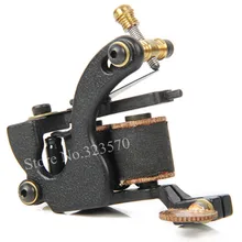 Professional Cast Iron Handmade Tattoo Machine Gun 8 Wrap Coils Tattoo Machine For Shader — HTM-1001S