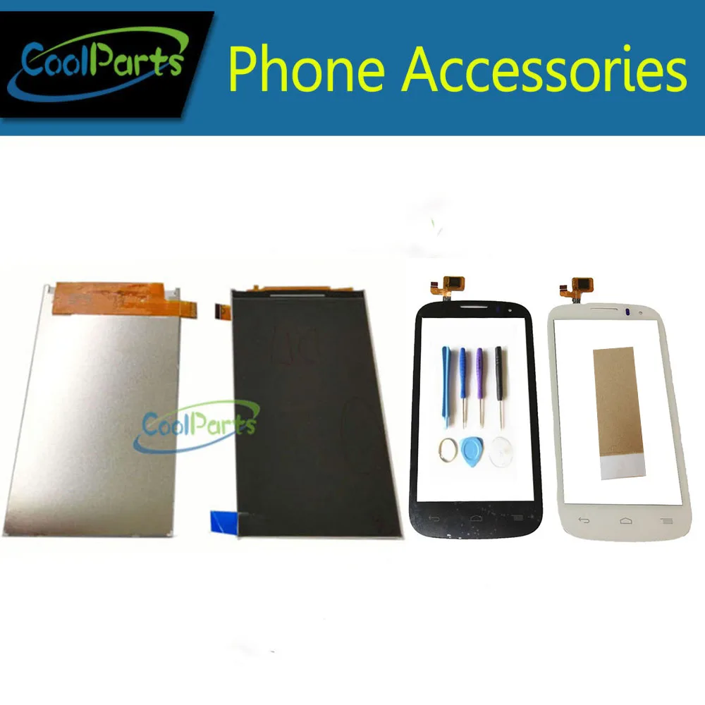 

1PC/Lot High Quality For Alcatel One Touch POP C5 5036D OT5036 OT5037 LCD Display Screen+Touch Screen Digitizer With Tape&Tool