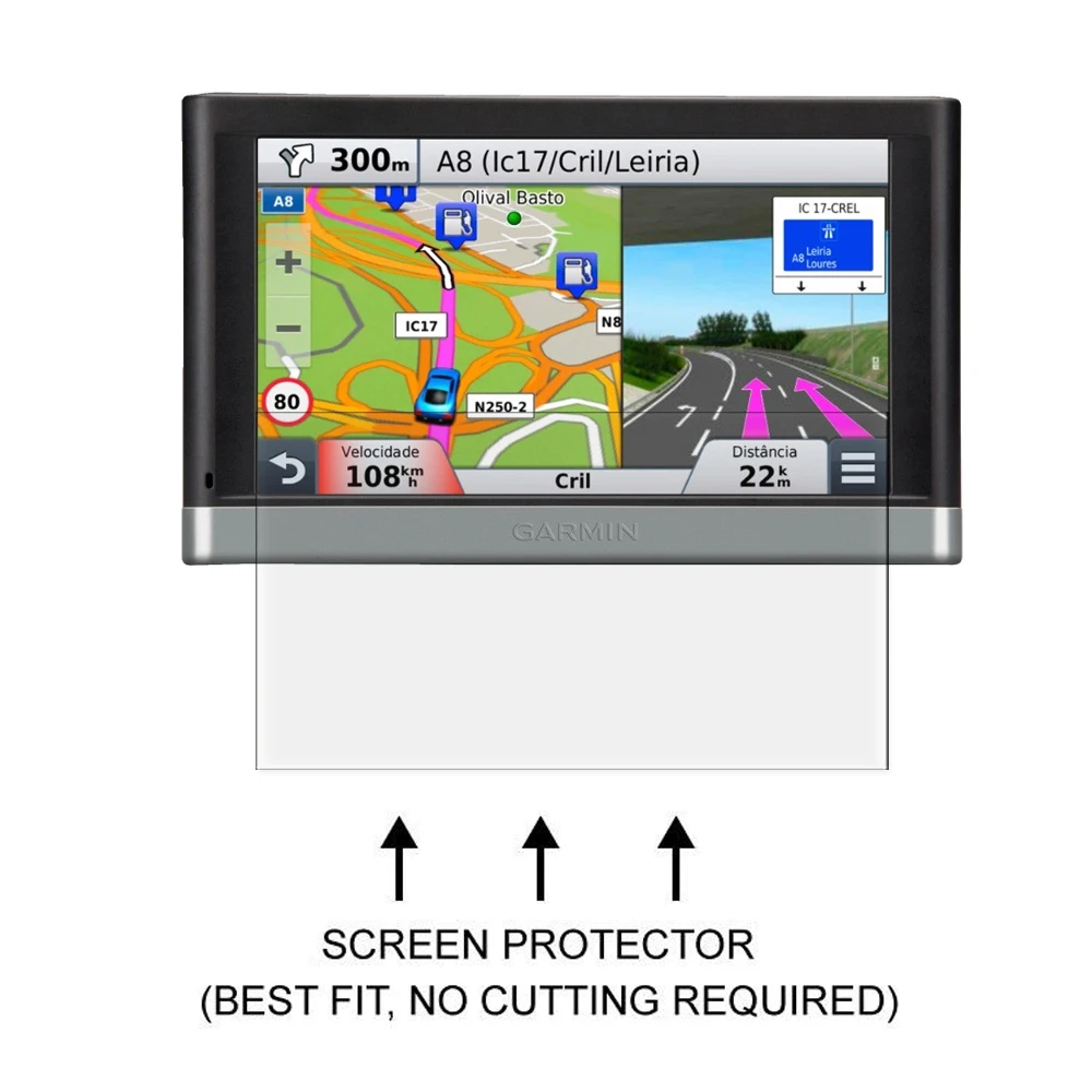 3x Anti Glare LCD Screen Protector for Garmin Nuvi 2567 2567LT 2567LM