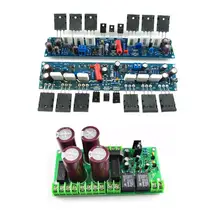 One Pair L10 Class A 50W+50W Amplifier Power board + 1pc 63V 5600UF Rectifier Filter Board Speaker protection board One Pair L10 Class A 50W+50W Amplifier Power board + 1pc 63V 5600UF Rectifier Filter Board Speaker protection board