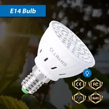 GU10 светодиодный светать E14 полный спектр светодиодный лампы E27 парниковых светодиодный 220 V MR16 растений семена цветок GU5.3 лампа для