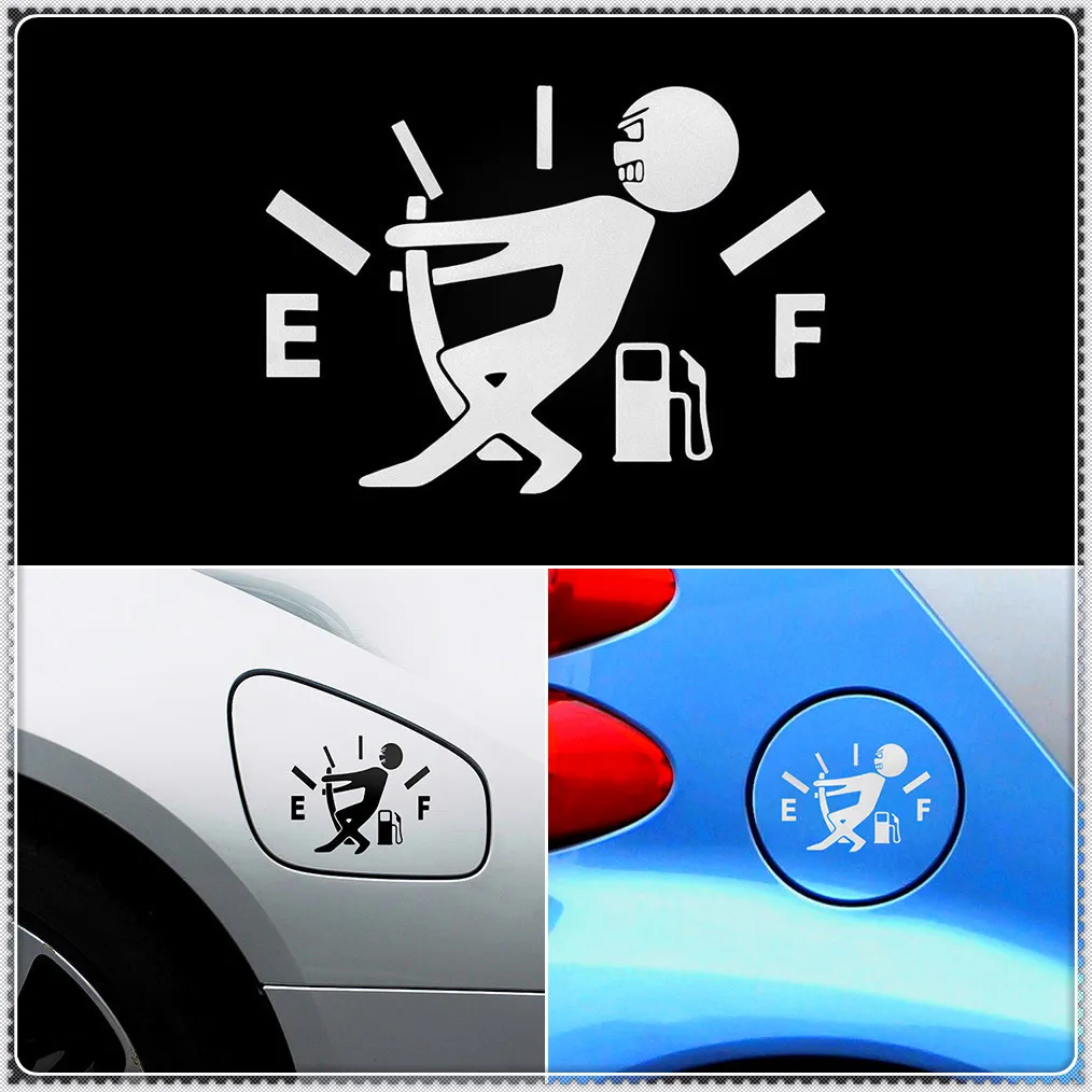 car oil Fuel Tank Vinyl Sticker Decal for Toyota FJ Cruiser RAV4 CROWN REIZ PRIUS COROLLA VIOS LAND CRUISER PRADO Tacoma | Автомобили и