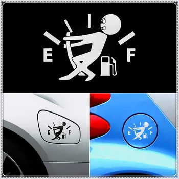 

car oil Fuel Tank Vinyl Sticker Decal for Toyota FJ Cruiser RAV4 CROWN REIZ PRIUS COROLLA VIOS LAND CRUISER PRADO Tacoma