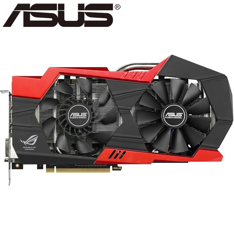 ASUS видео карта оригинальный GTX 760 4 ГБ 256Bit GDDR5 Графика карты для nVIDIA видеокартами