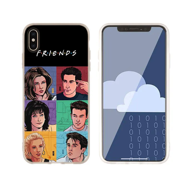 picture 09 Чехол Perk coffee friends tv для iphone XS 11 Pro Max XR X 10, чехлы для телефонов iphone 7 8 Plus 6s 5 4s - Цвет: picture 09