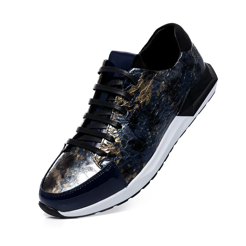 

Spring summer casual shoes mens real leather lace-up shoes men designer sneakers for men all-match cowhide men shoes luxury