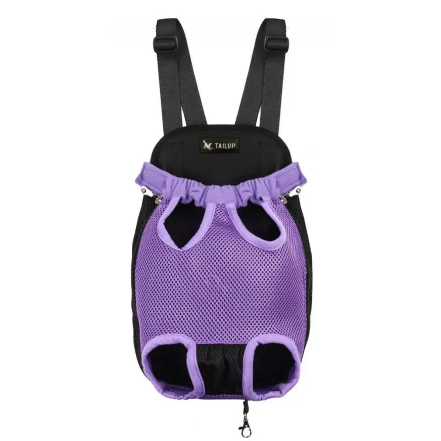 

Pet Backpack Dog Bag Chest Pack Dog Carrier Legs Out Front Style Pet product accessories