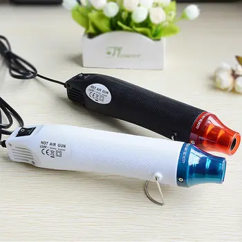 

110V 220V Heat Gun DIY Hot Air Gun Electric Power Tool Hot Air 300W Temperature Gun with Supporting Seat Shrink Car Repair Tool