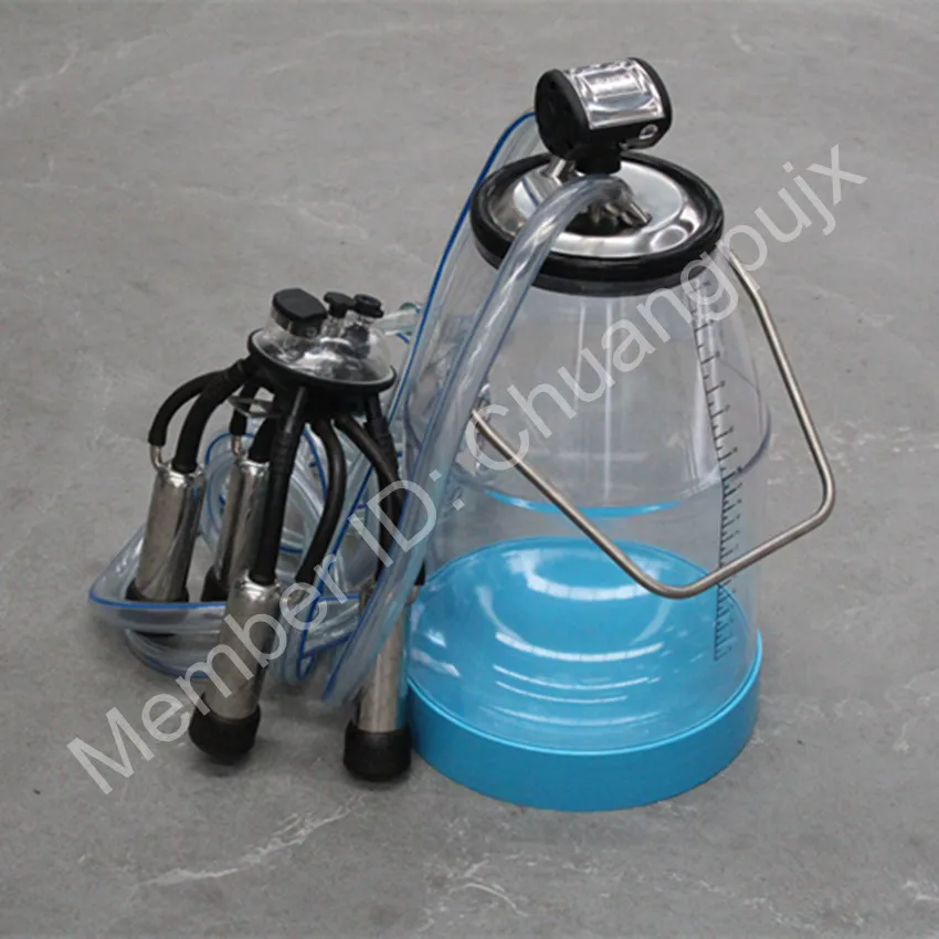 

25Liter Transparent Milk Container Single Bucket Gruop for Buffalo Milking Machine